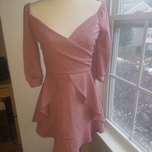 Short Ruffle Skater Dress - Size 6